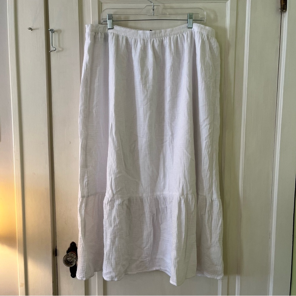 NWT Banana Republic Gauze Maxi Skirt SZ XL